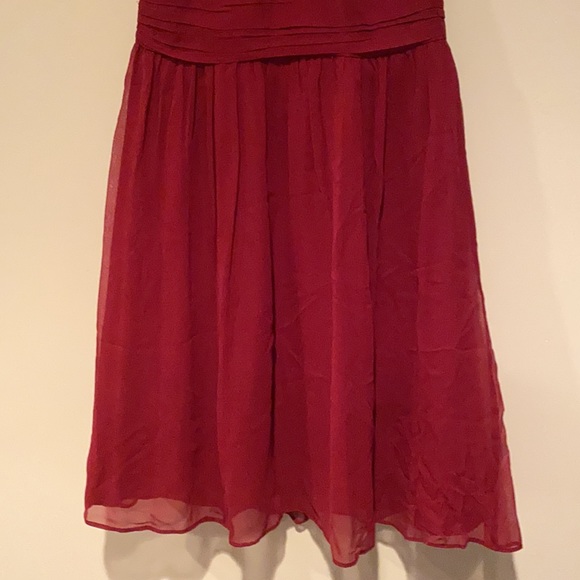 Ann Taylor Petite Silk Keyhole Halter Dress - Picture 3 of 5